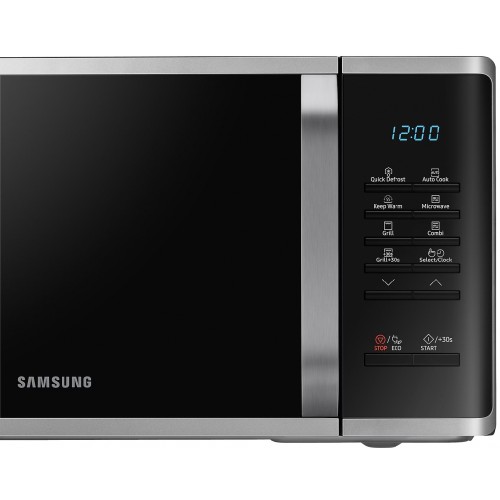 ΦΟΥΡΝΟΣ ΜΙΚΡΟΚΥΜΑΤΩΝ ΕΛΕΥΘΕΡΟΣ SAMSUNG MG23K3523AS (23LT / BLACK SILVER / GRILL)
